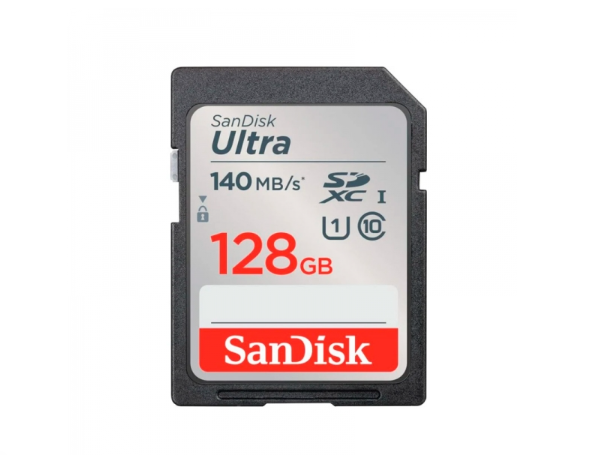 Carte SanDisk Ultra SDXC 128 Go UHS-I Classe 10