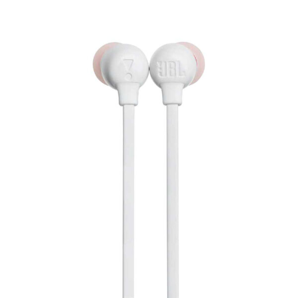 Écouteurs intra-auriculaires sans fil JBL JBLT115BT, Blanc