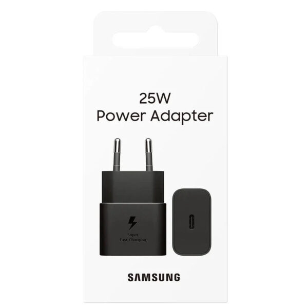 Samsung 25W Power Adapter w/o Cable, EP-T2510NBEGWW Black