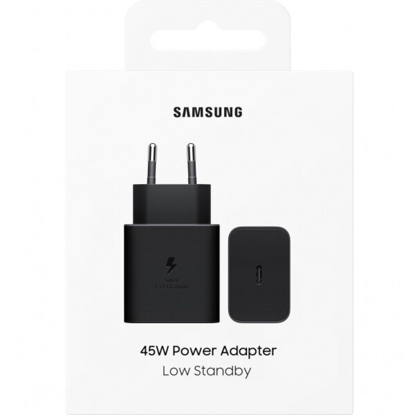 Chargeur de voyage Samsung USB-c 45W EP-T4511NBE noir